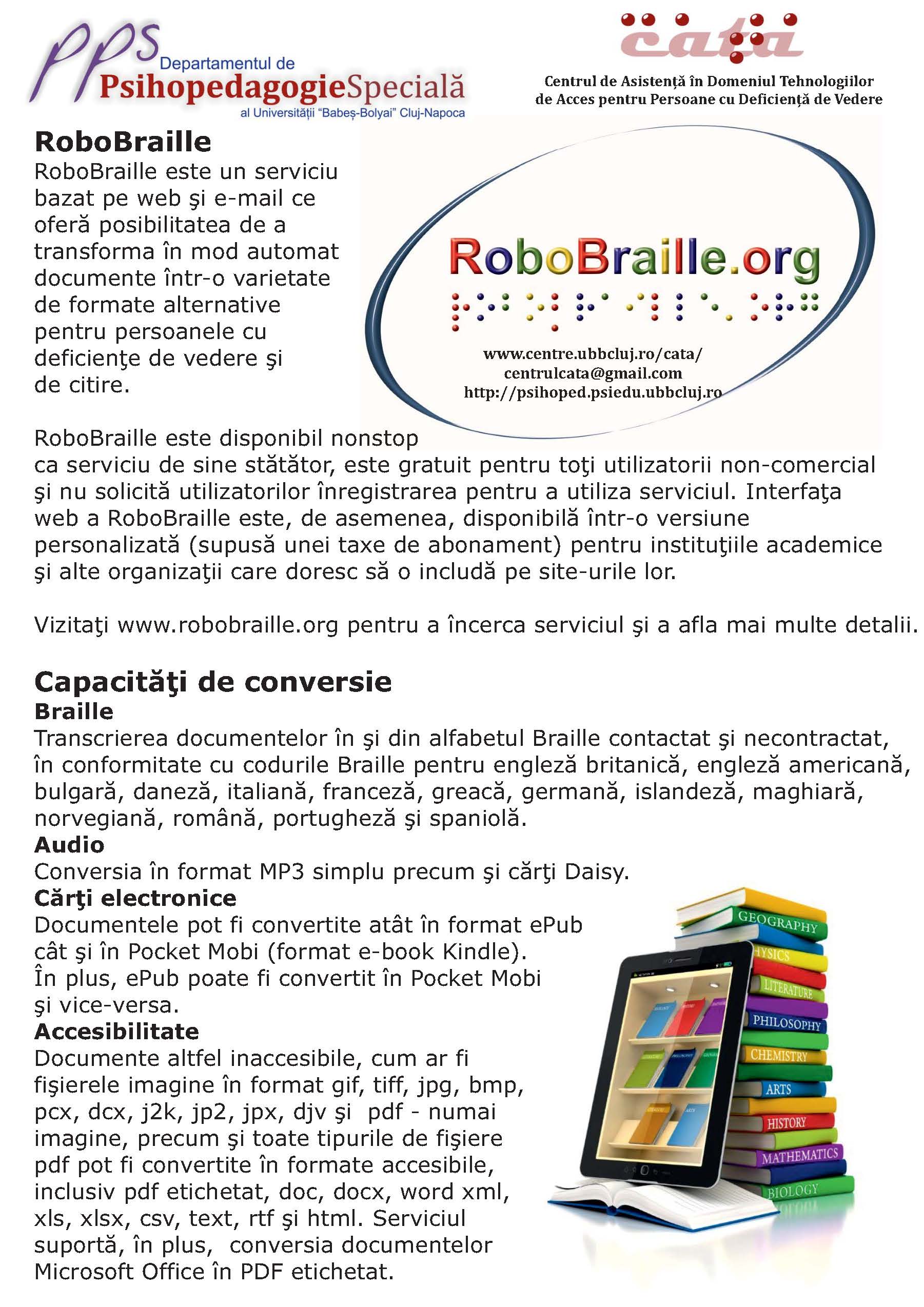 afis RoboBraille
